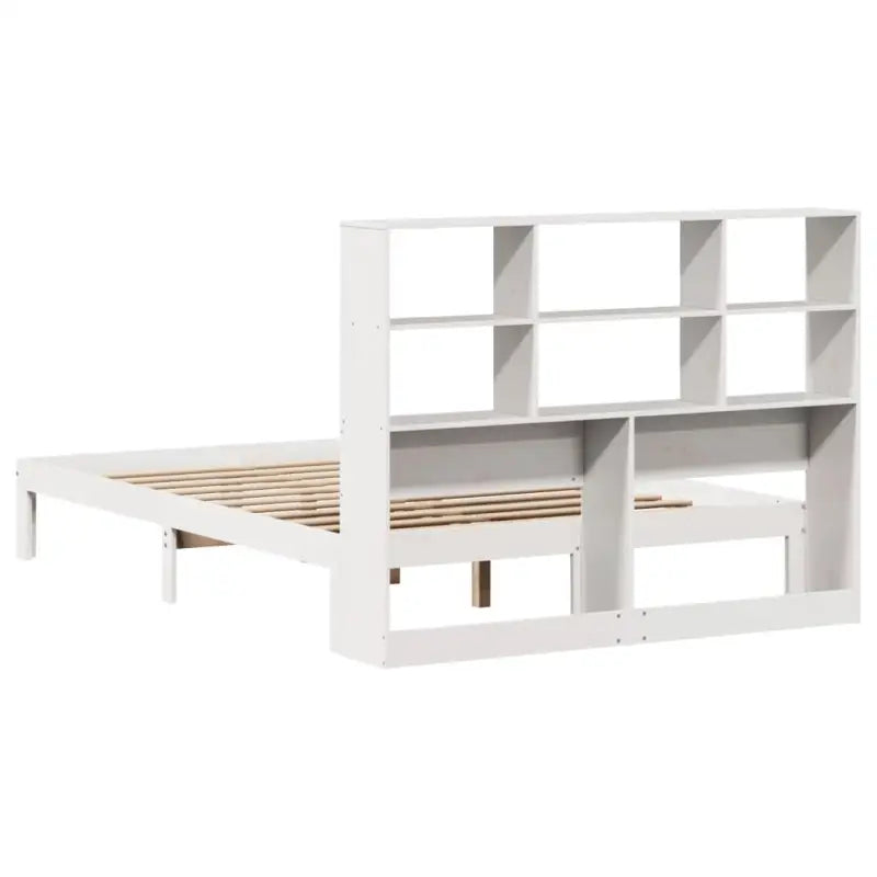Boekenkastbed van massief grenenhout met ideale totale afmetingen - Bedden & bedframes