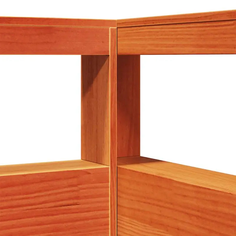 Boekenkastbed van massief grenenhout met ideale totale afmetingen - Bedden & bedframes