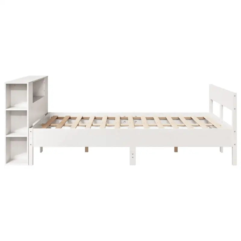 Boekenkastbed van massief grenenhout met optimale totale afmetingen - Bedden & bedframes