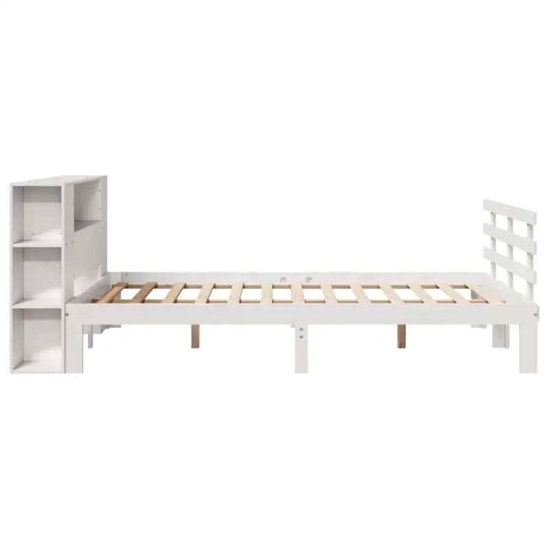 Boekenkastbed van massief grenenhout met ruime totale afmetingen - Bedden & bedframes