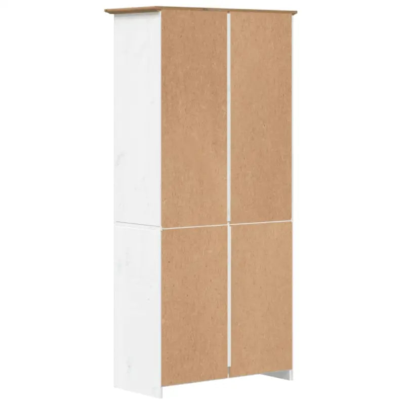 Boekenkasten in Franse stijl van massief grenenhout - Bruin / 1 - Boekenkasten