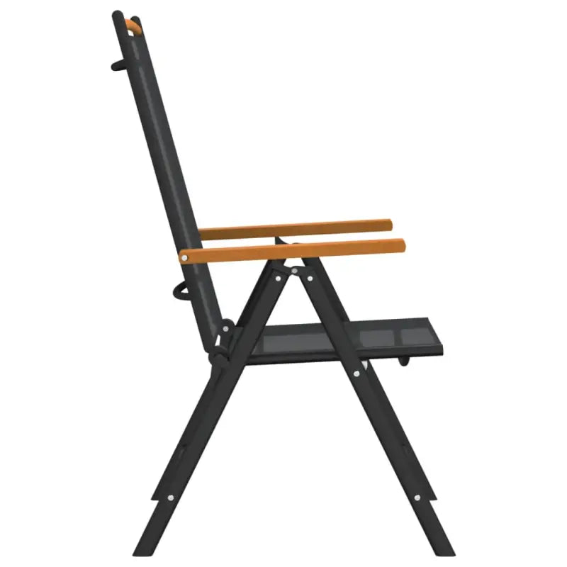 Bruin materiaal tuinset met gepoedercoat aluminium voor terras en tuin - Tuinsets