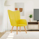 Chique en elegante relaxfauteuil met modern ontwerp - Mosterdgeel / 1 / Zonder voetensteun - Fauteuils & Relaxfauteuils