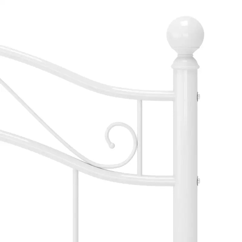 Comfortabel eenpersoonsbed met gepoedercoat metaal voor heerlijke nachtrust - Bedden & bedframes