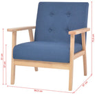 Comfortabele fauteuil met houten frame voor ontspanning en lezen - Fauteuils & Relaxfauteuils