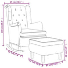 Comfortabele fauteuil met voetenbank voor ontspanning - Fauteuils & Relaxfauteuils