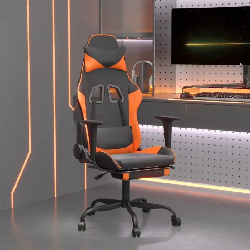 Comfortabele gamingstoel met duurzaam kunstleer en vlekbestendige afwerking - Gamingstoelen