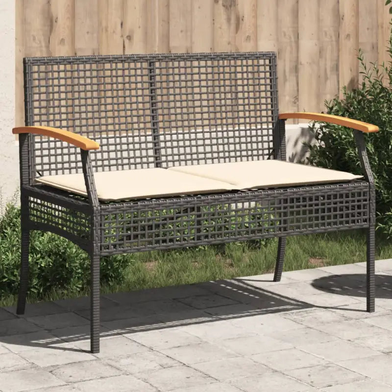 Comfortabele tuinstoelen van poly rattan met wasbare hoes - Tuinbanken