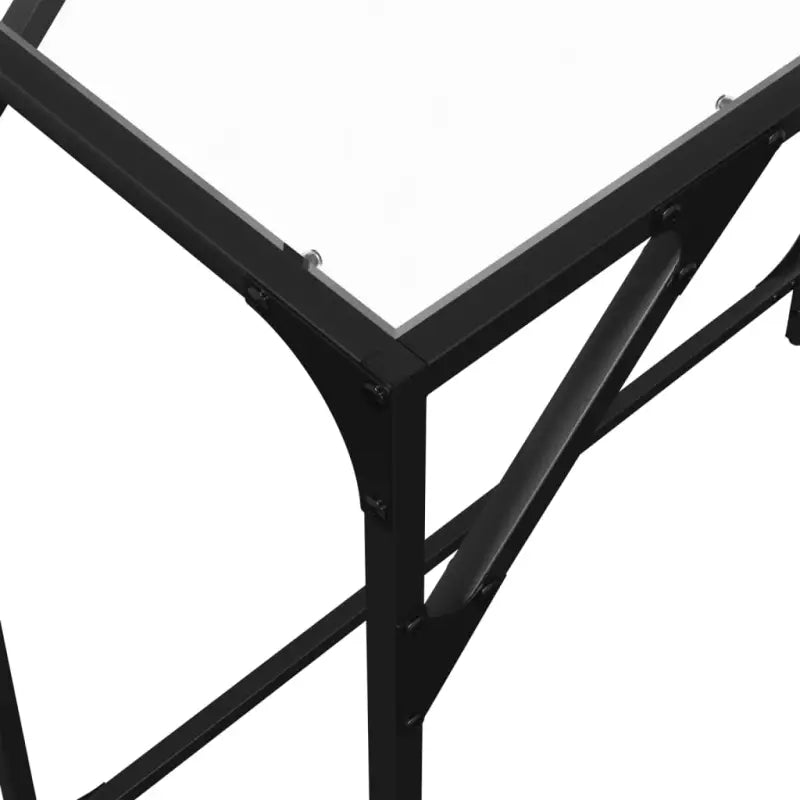 Consoletafel met glazen blad voor functionaliteit en decoratie - Consoletafels
