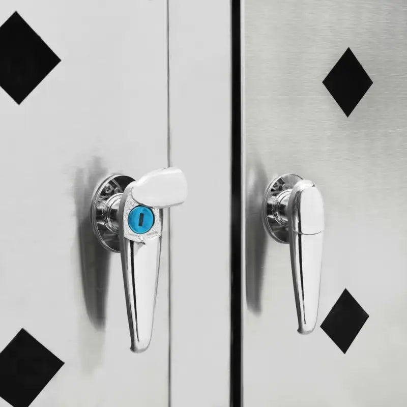 Containerberging voor afvalcontainer met handige ventilatieopeningen in roestvrij staal - Containerbergingen