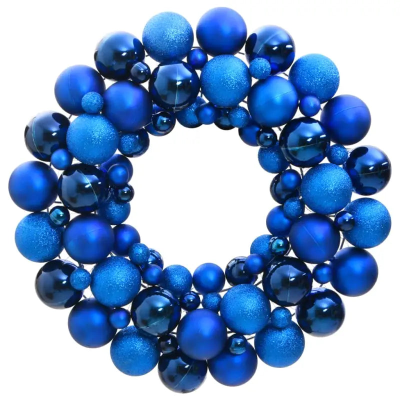 Decoratieve Kerstkrans voor een feestelijke en heldere sfeer - Blauw / 1 - Decoratie voor feestdagen