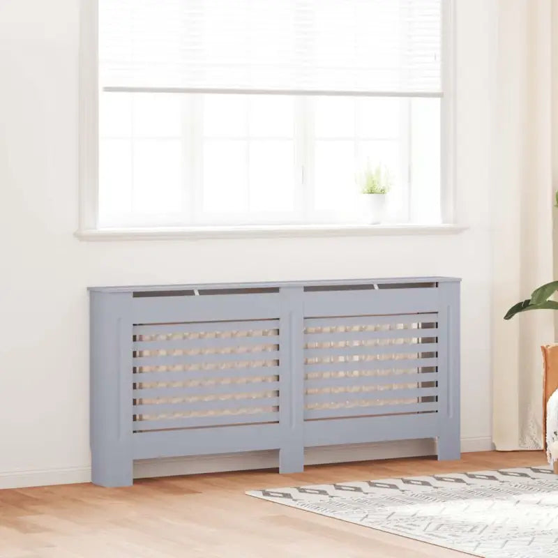 Decoratieve radiatorombouw voor meer ruimte en stijl in je woonkamer - Antraciet / 172 x 19 x 81.5 cm / 1 - Accessoires