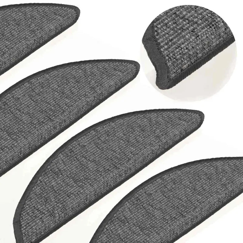 Decoratieve trapmatten voor veiligheid en bescherming - Beige en grijs / 56 x 20 cm / 15 - Trapmatten