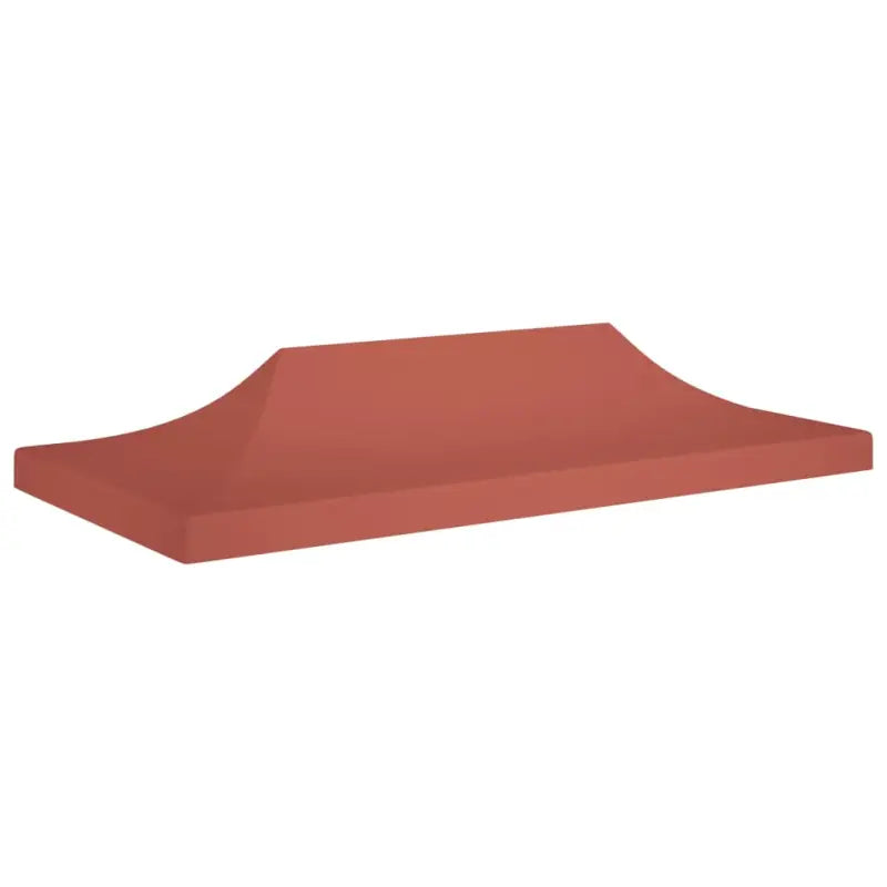 Doeken voor partytenten en prieeltjes met levering bevat de ideale vervanging - Terracotta / 6 x 3 m / 1 - Doeken