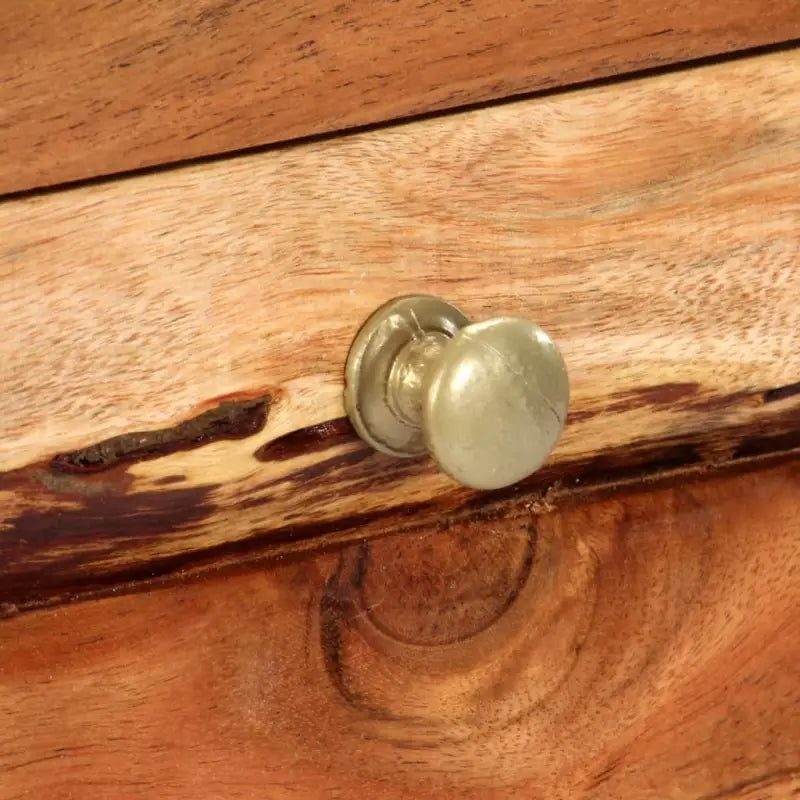 Dressoir in antiek acaciahout met 3 lades en vakken - Dressoirs & buffetkasten