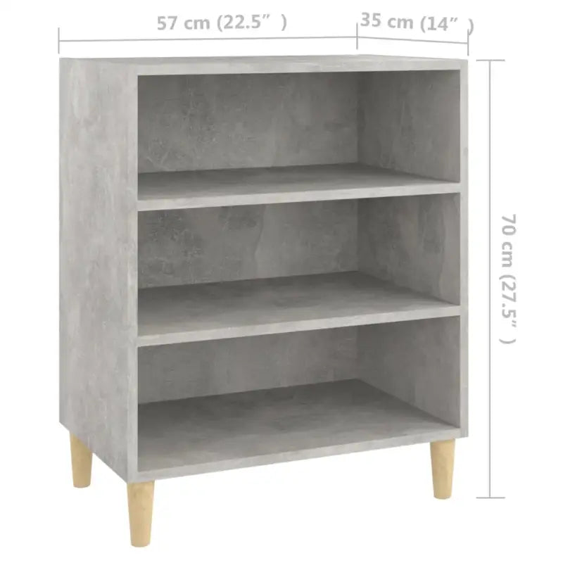 Dressoir met bewerkt hout en stabiele houten poten - Dressoirs & buffetkasten