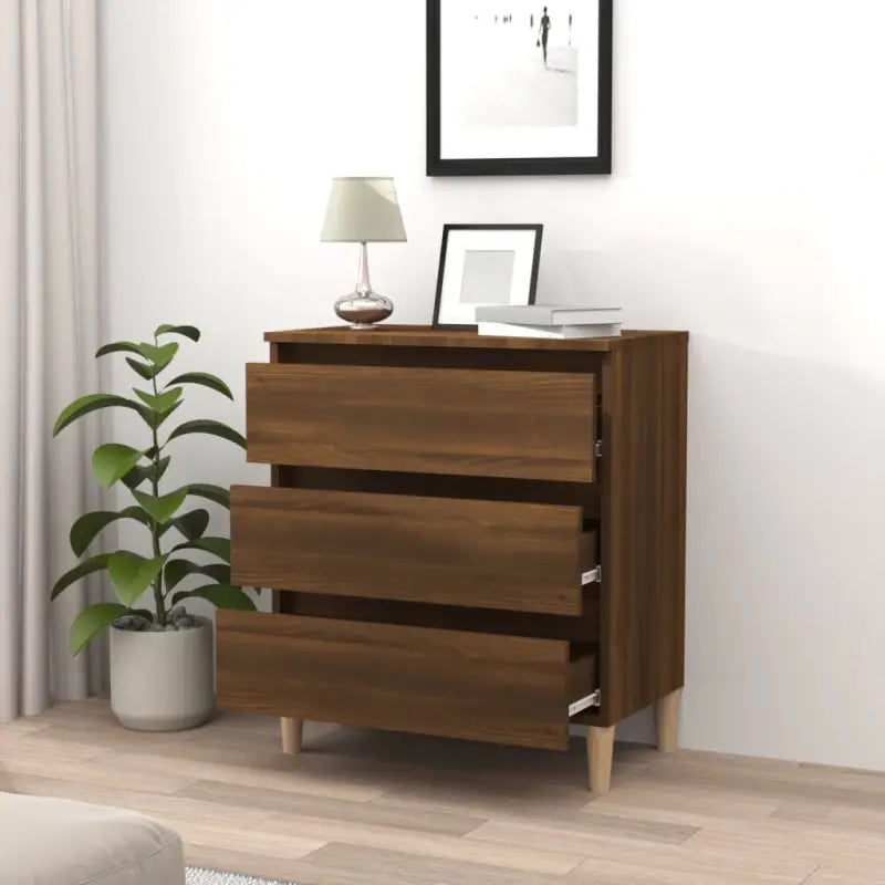 Dressoir met bewerkt hout gemakkelijk schoon en modern ontwerp - Dressoirs & buffetkasten