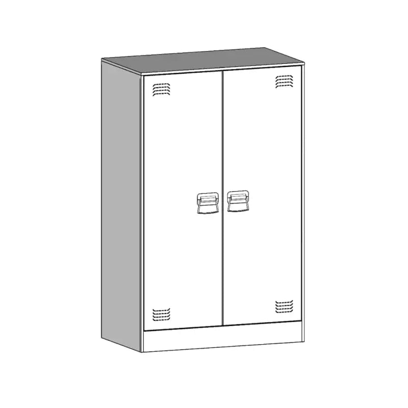 Dressoir met koudgewalst staal voor een trendy en praktische kameroptiek - Dressoirs & buffetkasten