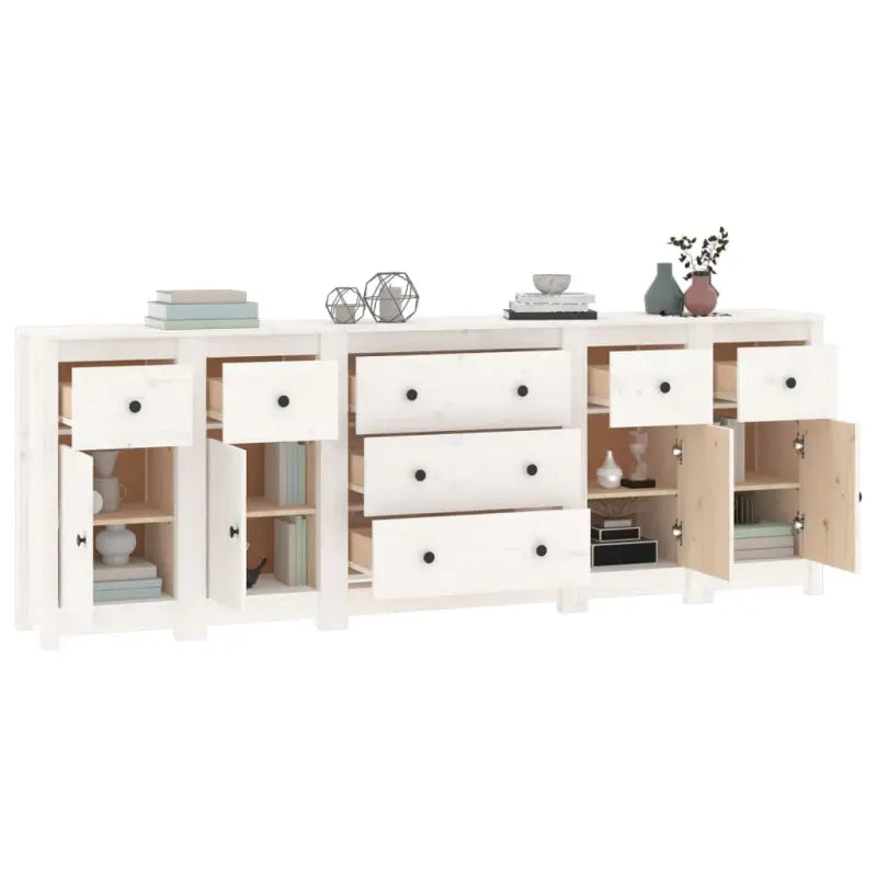 Dressoir met massief grenenhout voor moderne woonkamer en slaapkamer - Dressoirs & buffetkasten