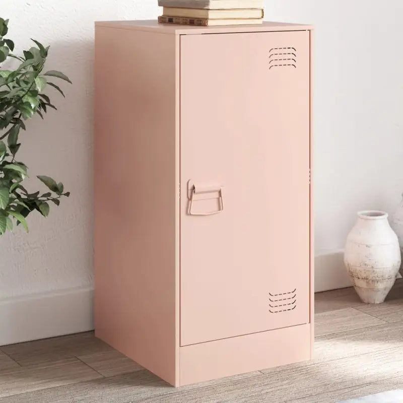Dressoir met stabiel frame van koudgewalst staal netjes en trendy - Roze / 1 - Dressoirs & buffetkasten