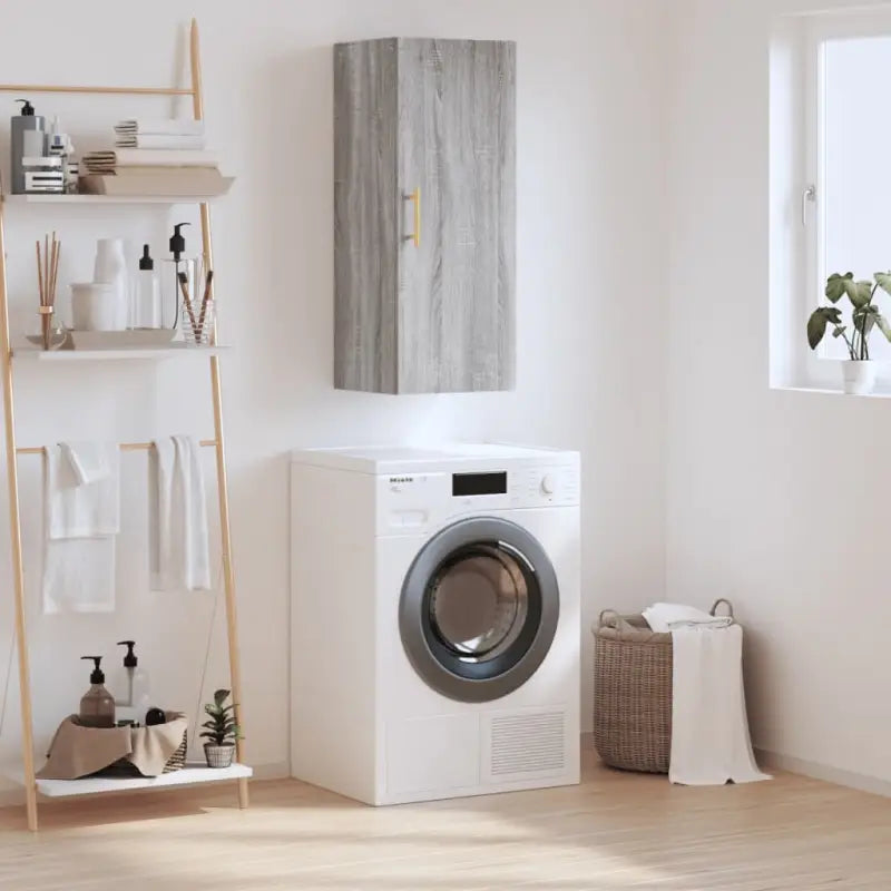 Dressoir of buffetkast van bewerkt hout voor een elegante inrichting - Grijs sonoma / 1 - Dressoirs & buffetkasten