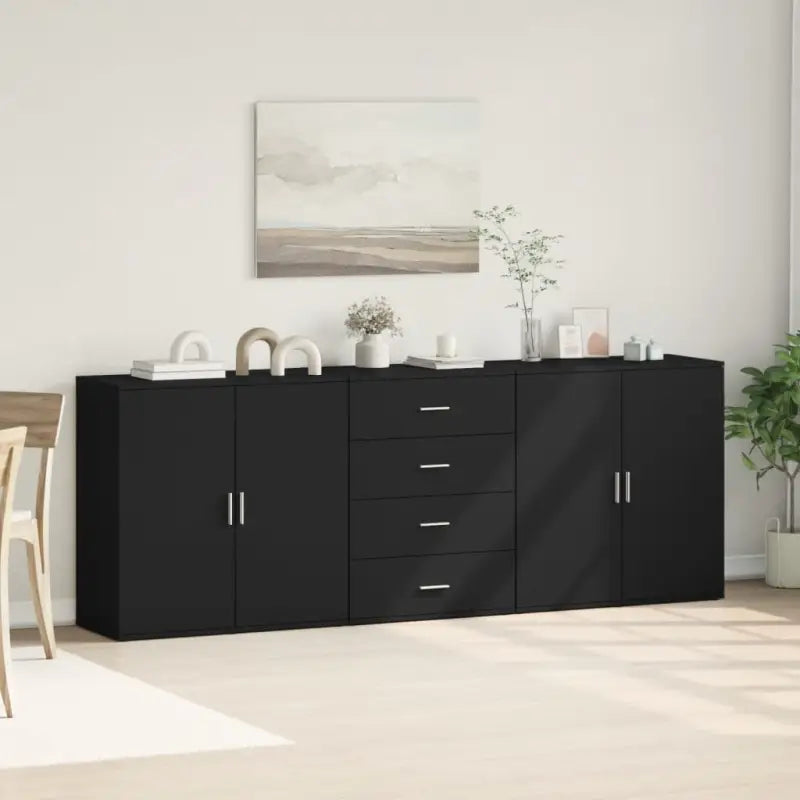 Dressoirs en buffetkasten van bewerkt hout voor een trendy en stabiele uitstraling - Dressoirs & buffetkasten