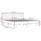 Duurzaam bedframe met bewerkt hout en multiplex lattenbodem - Bedden & bedframes