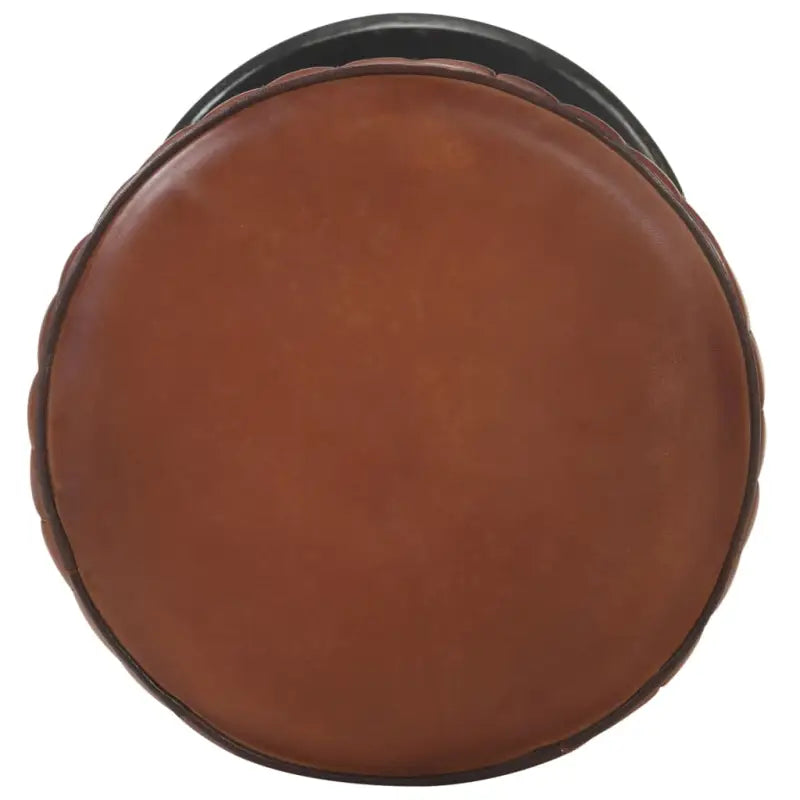 Echt leren barkruk met uniek ontwerp voor thuis en horeca - Barkrukken