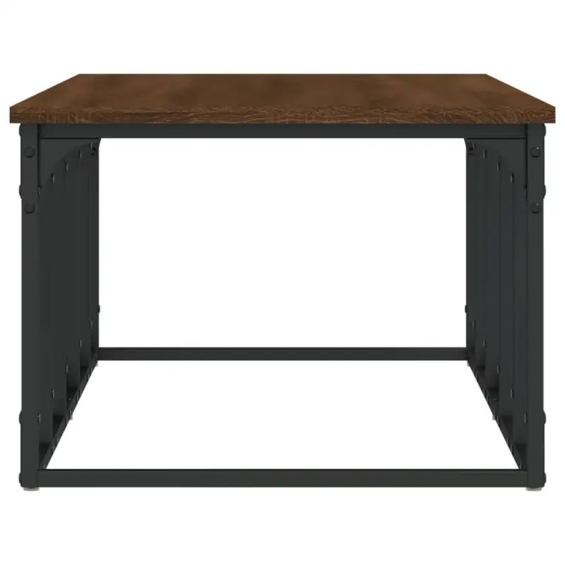 Echte salontafel met bewerkt hout voor een elegante woonkamer - Salontafels