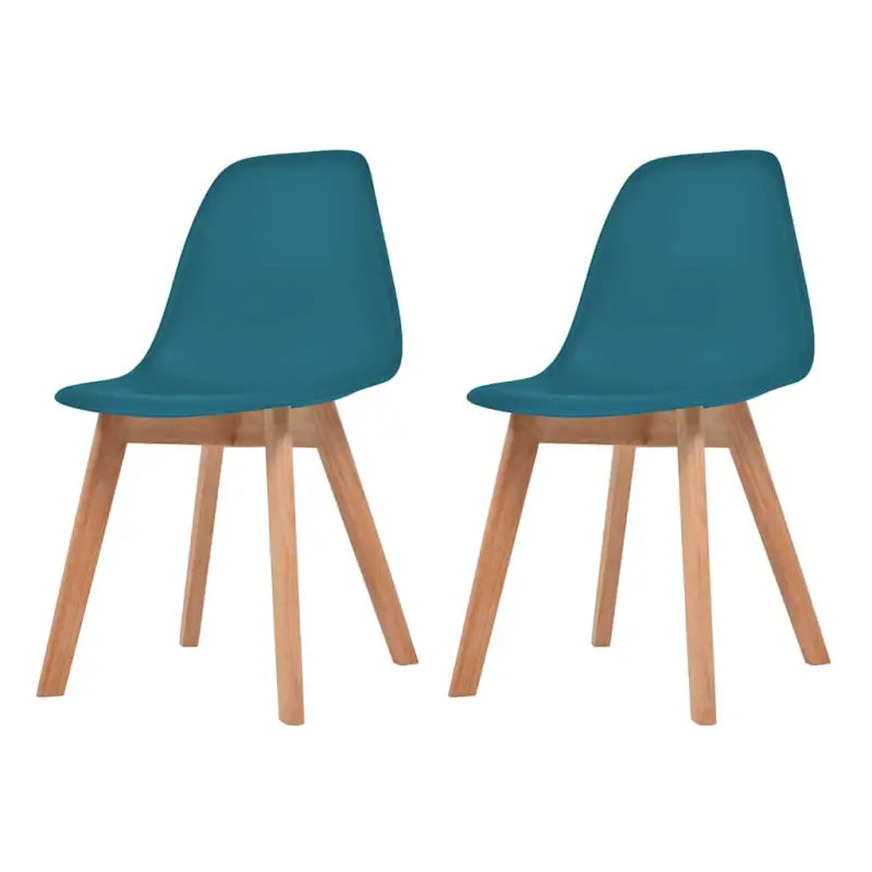 Eetkamerstoelen met elegant ontwerp en levering bevat erg eenvoudig - Turquoise / 2 - Eetkamerstoelen