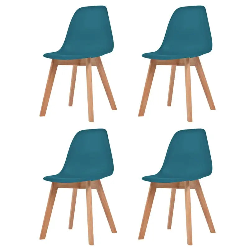 Eetkamerstoelen met elegant ontwerp en levering bevat erg eenvoudig - Turquoise / 4 - Eetkamerstoelen