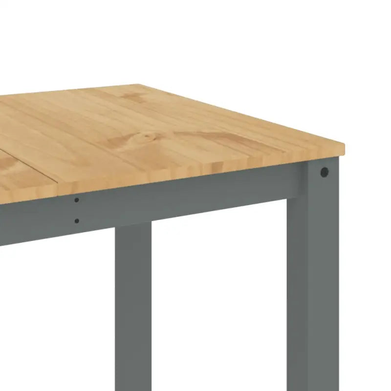 Eettafel van massief grenenhout eenvoudig schoon en minimalistisch - Eettafels