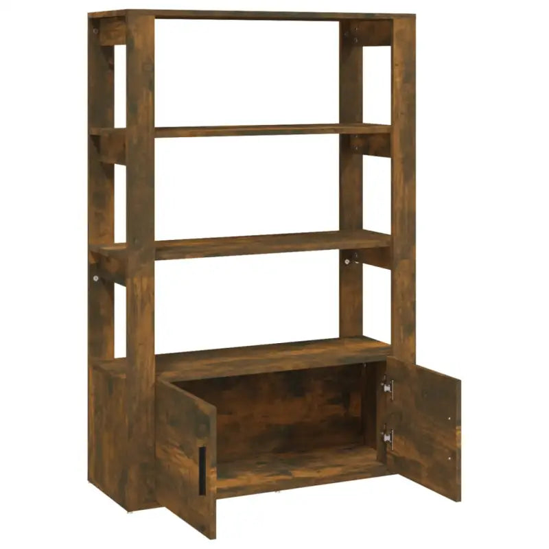 Elegant dressoirs van bewerkt hout voor een stijlvolle woonruimte - Gerookt eiken / 1 - Dressoirs & buffetkasten