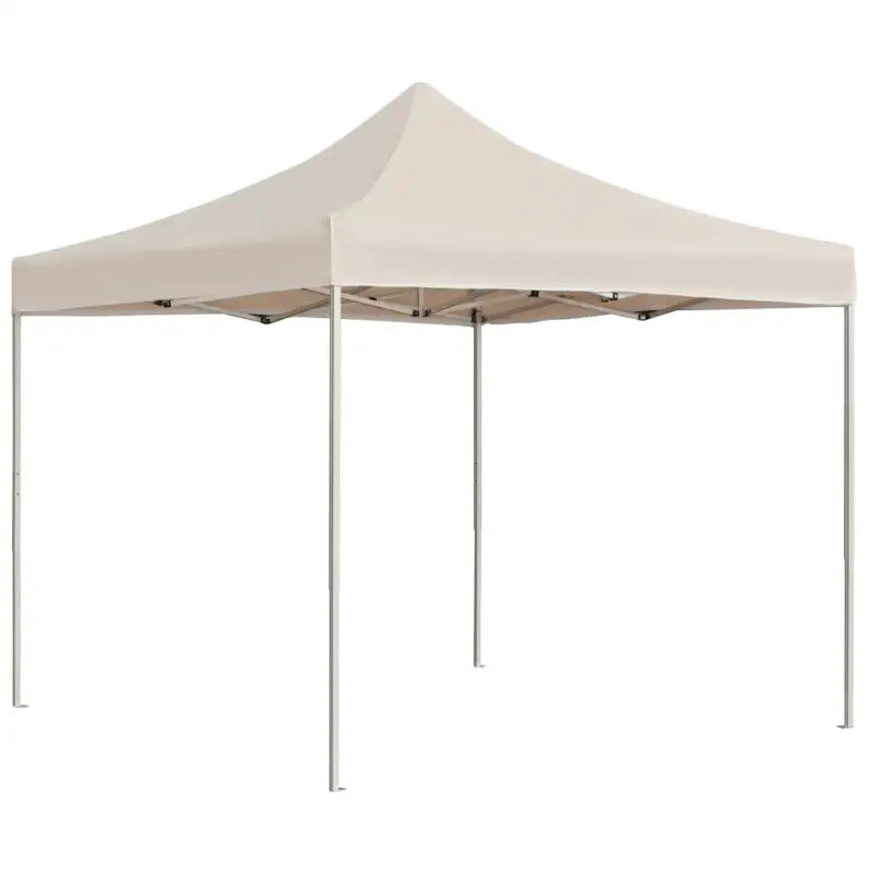 Elegant partytent van Oxford stof ideaal bij zware regen voor buitenevenementen - Crème / 3 x 3 m / 1 - Partytenten &