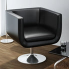 Elegante draaistoelen voor woonkamer kantoor en lounge - Zwart / 1 - Fauteuils & Relaxfauteuils