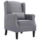 Elegante fauteuils inclusief kussen voor stijlvol comfort in huis - Donkergrijs / 1 - Fauteuils & Relaxfauteuils