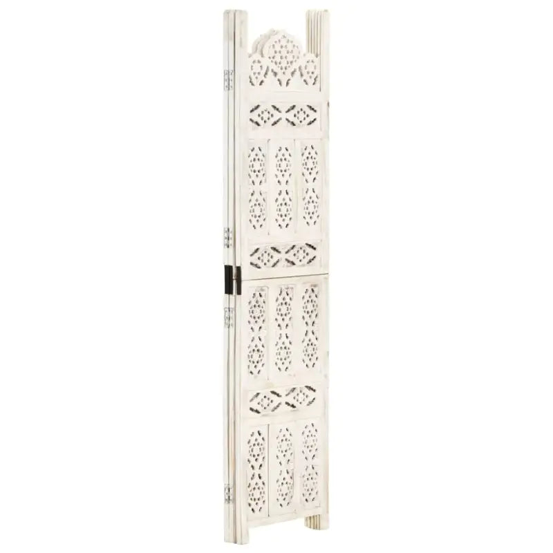 Elegante handgesneden kamerscherm voor een klassieke touch in huis - Kamerschermen