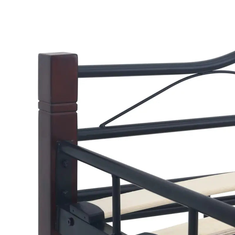 Elegante metalen bedframe met stevige ondersteuning - Bedden & bedframes