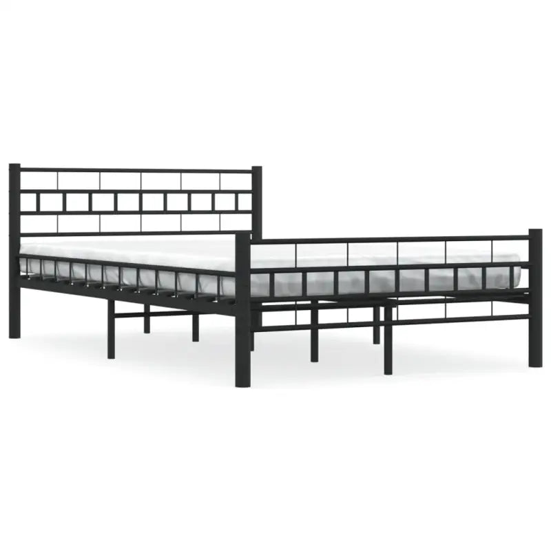 Elegante metalen bedframe met stevige staalconstructie - Bedden & bedframes
