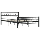 Elegante metalen bedframe met stevige staalconstructie - Bedden & bedframes