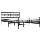 Elegante metalen bedframe met stevige staalconstructie - Bedden & bedframes