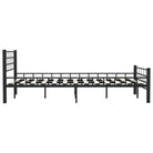 Elegante metalen bedframe met stevige staalconstructie - Bedden & bedframes