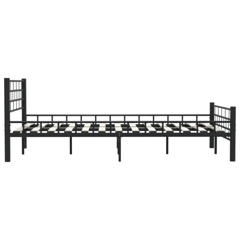 Elegante metalen bedframe met stevige staalconstructie - Bedden & bedframes