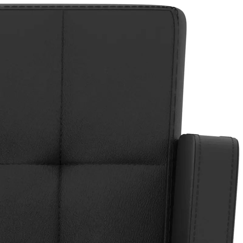 Elegante moderne barkrukkenset met kunstlederen zitting en rugleuning - Barkrukken