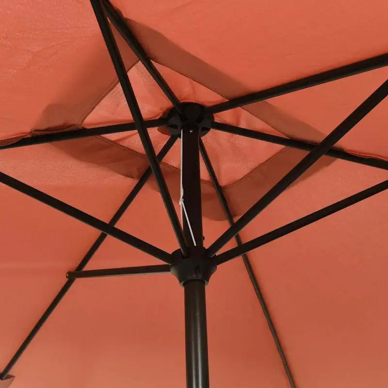 Elegante parasol met stalen paal voor schaduw en uv-bescherming - Parasols en zonneschermen