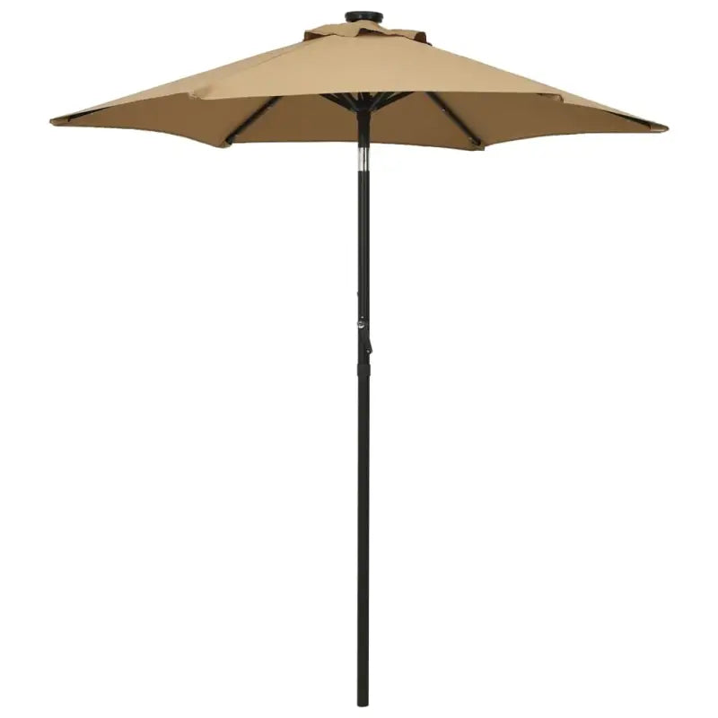 Elegante parasol voor een vlakke ondergrond met kleine onderdelen - Taupe / 1 - Parasols en zonneschermen