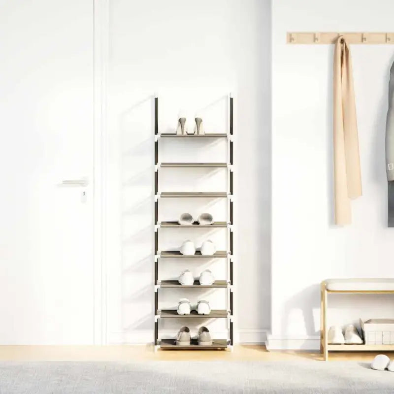 Elegante schoenenrek voor een georganiseerde en frisse schoenenruimte - Schoenenrekken