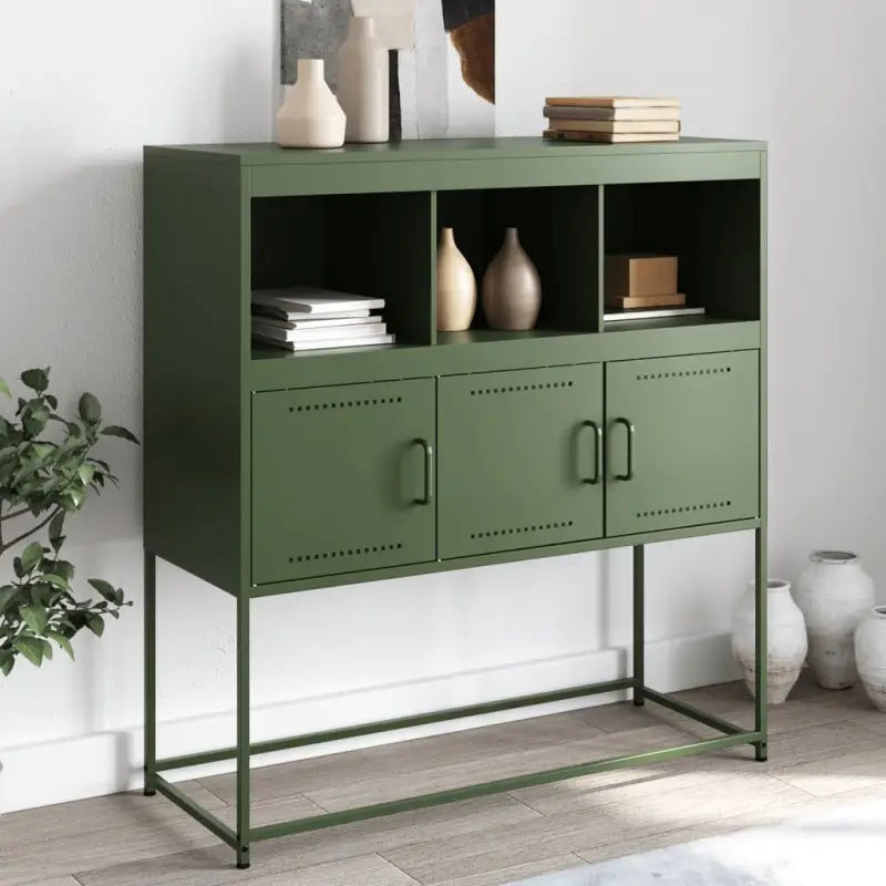 Elegante stalen dressoir met duurzame en sterke afwerking - Dressoirs & buffetkasten