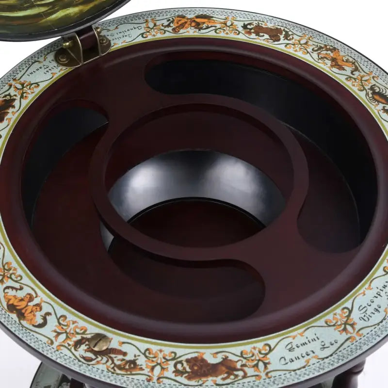 Elegante wereldbol wijnkast voor meerdere flessen en glazen - Wijnkasten & drankkasten