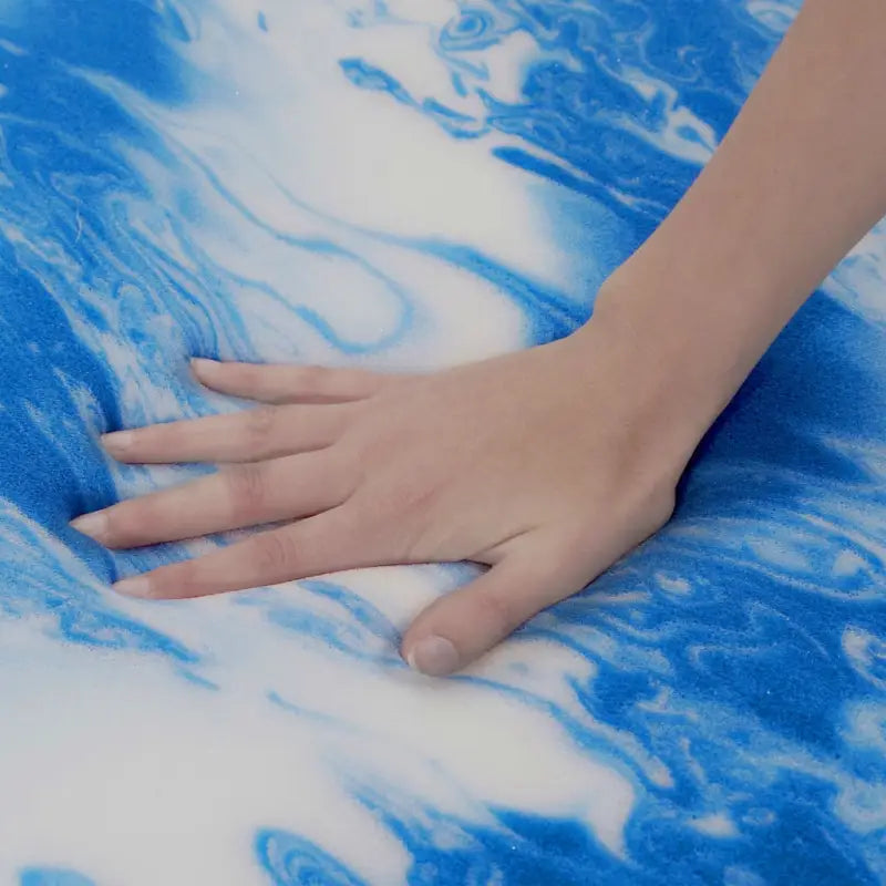 Extra zacht dekmatras met laag schuim en wasbare hoes voor comfort - Dekmatrassen